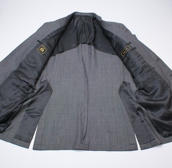 Suit with 1/4 Lined Jacket Styleforum